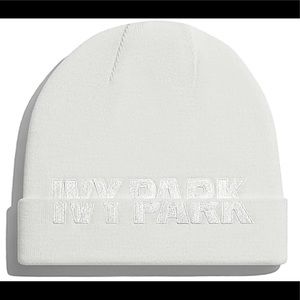 IVY Park Adidas Drop 2 White Beanie NWT